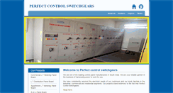Desktop Screenshot of perfectcontrolswitchgears.com